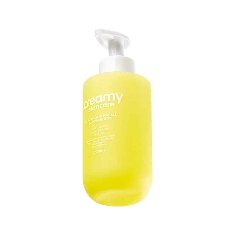 Limpador Facial Glicerinado Creamy