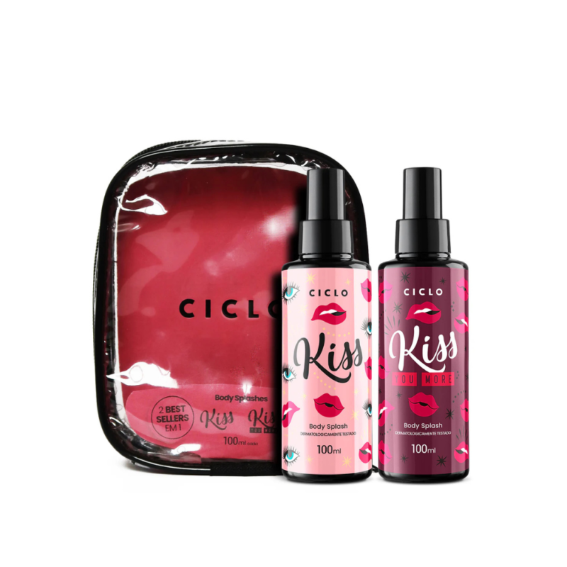 Kit Body Splashes Kiss Ciclo