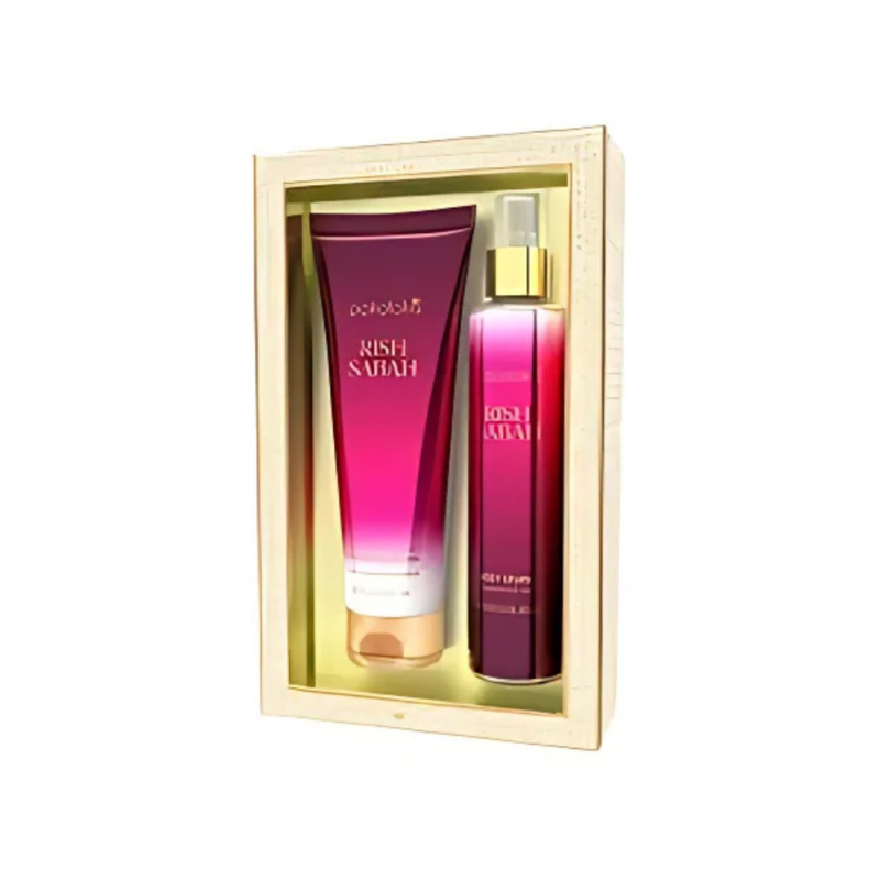 Kit Pokoloka Hidratante + Body Splash Rish Sabah