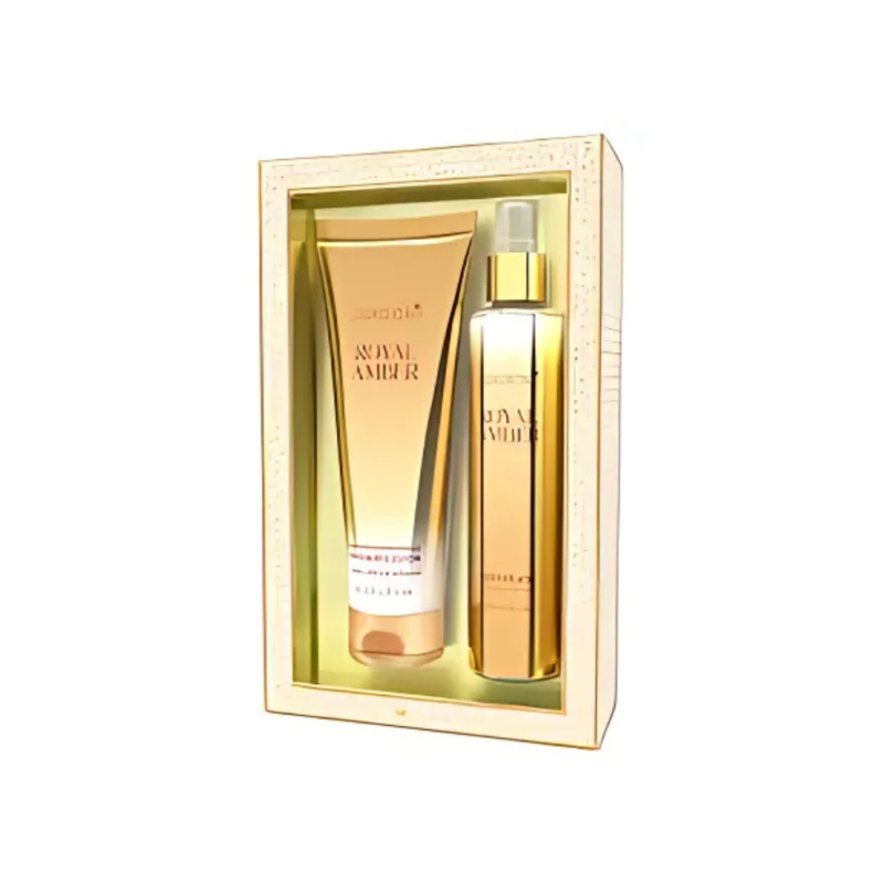 Kit Pokoloka Hidratante + Body Splash Royal Amber