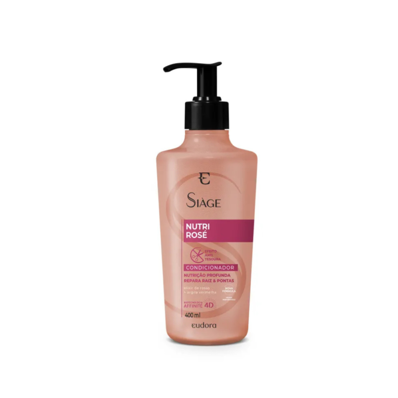 Condicionador Nutri Rosé 400 ml Eudora Siage