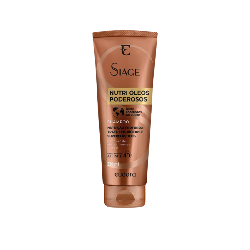 Shampoo Nutri Óleos Poderosos Eudora Siage