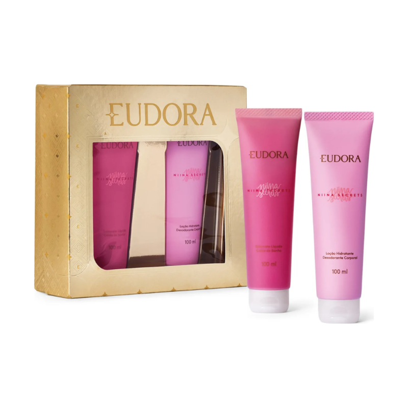 Kit Eudora Niina Secrets Loção Hidratante + Sabonete Líquido
