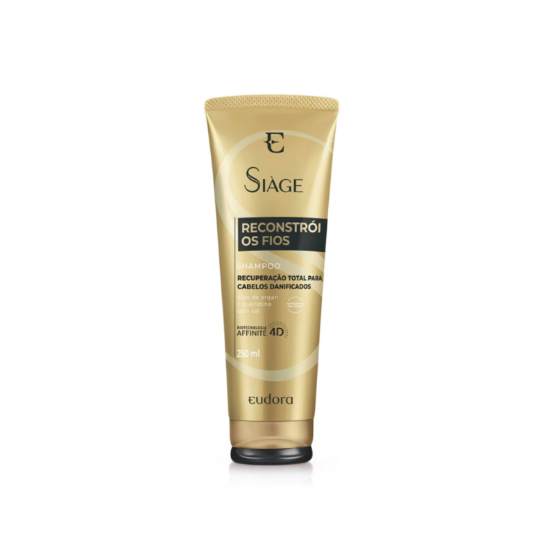 Shampoo Reconstrói os Fios Eudora Siage