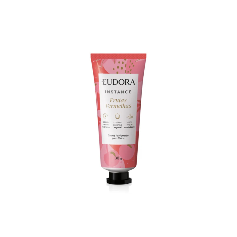 Creme Perfumado Para As Mãos Frutas Vermelhas Eudora