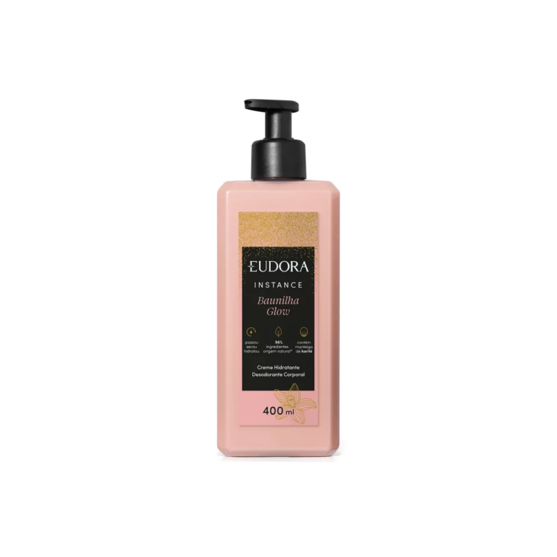 Creme Hidratante Baunilha Glow Eudora