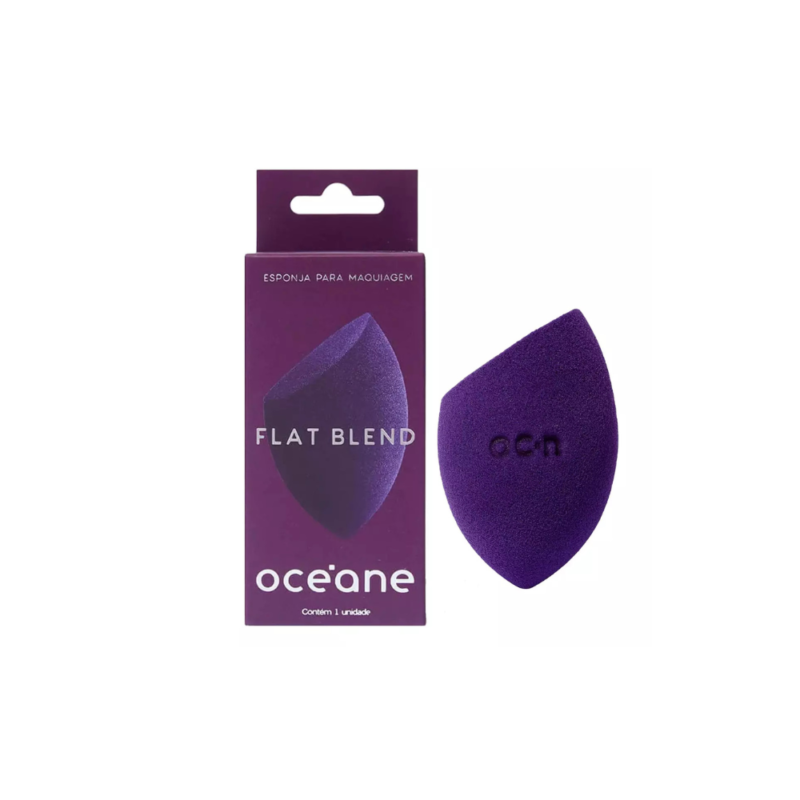 Esponja de Maquiagem Flat Blend Oceane